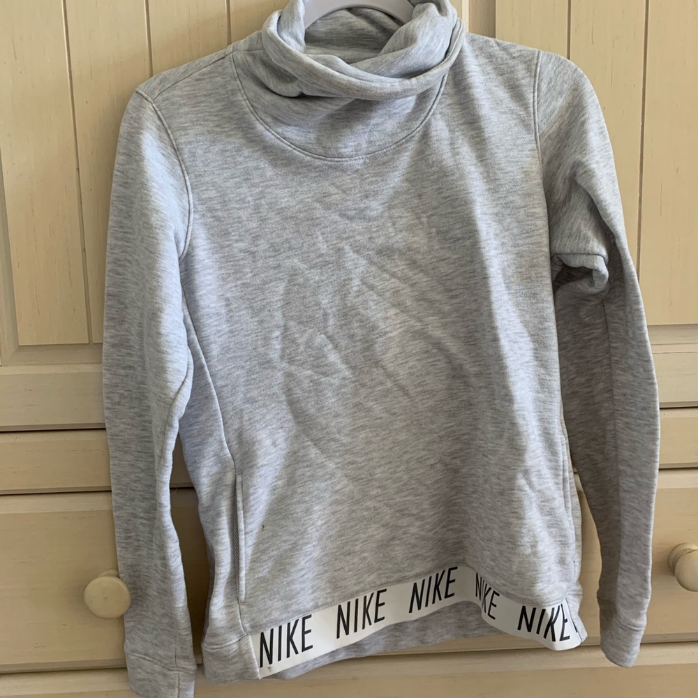 Light grey Nike turtle neck